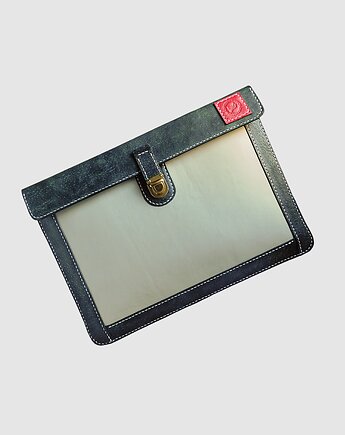 Futerał na laptop ze skór naturalnych, Lodzermensch Handmade