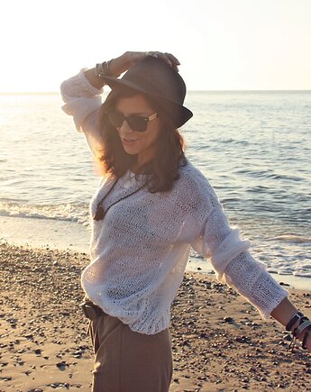 Sweter handmade Angora Star, Mademoiselle Patrini