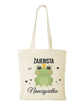 Torba bawełniana "Żajebista Nauczycielka", Fotobloki and decor