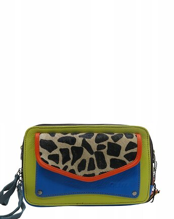 Torebka listonoszka zero waste skórzana przepiękna oryginalna OLIVKA, Olivka Warsaw