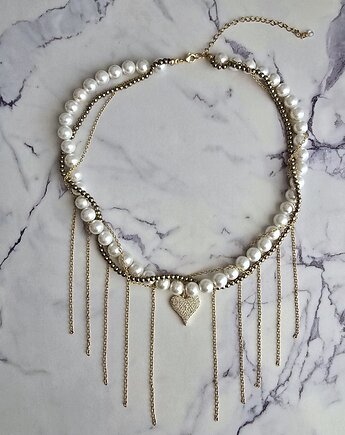 Naszyjnik z sercem Chicago Love Story, AFRODITTE COLLECTION