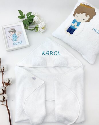Prezent na chrzest dla chłopca, personalizowany prezent na chrzest, Enitka Sweet Baby Room