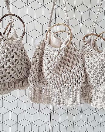 Torba typu SHOPPER, Be_Macrame
