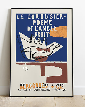 Le Corbusier plakat wystawowy, Pas De LArt