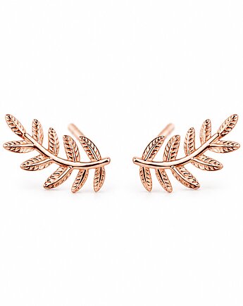 Kolczyki LAUREL - różowe złoto 18K, ISSI Jewelry