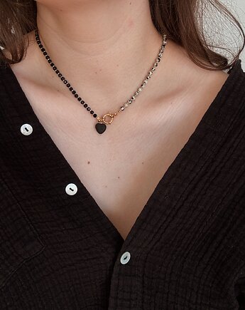 Naszyjnik Onyks i Jaspis dalmatyński, Chmolowska Jewellery
