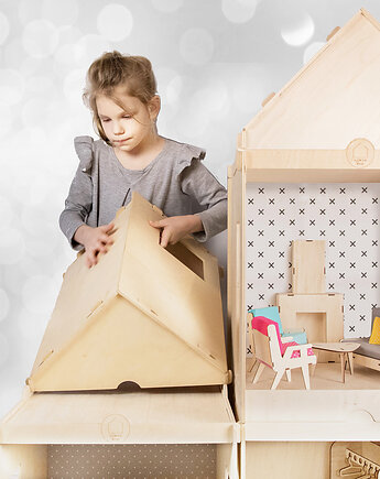 KOMINEK do domku dla lalek, skala 1:6, Playwood Factory