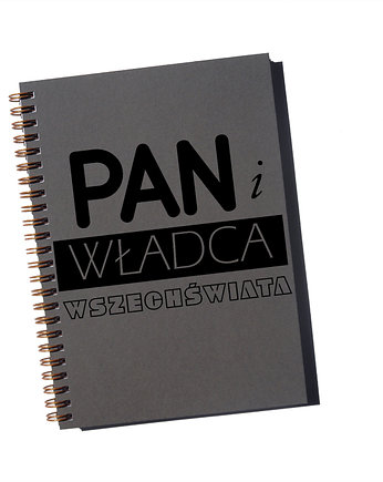 Pan i władca wszechświata, notatnik, Sowia Aleja