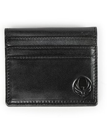 Męski czarny portfel slimwallet cardholder ORLOVSKY W05, ORLOVSKY