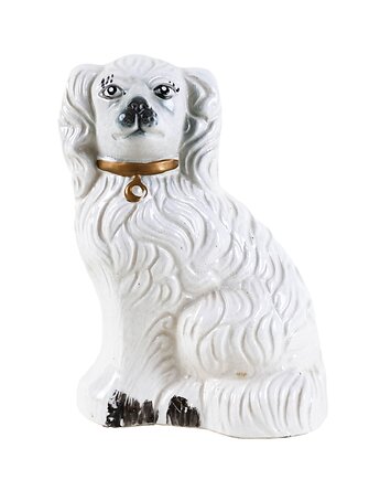 Porcelanowa figurka pies, angielski design, lata 60, produkcja: BESWICK ENGLAND, Przetwory design