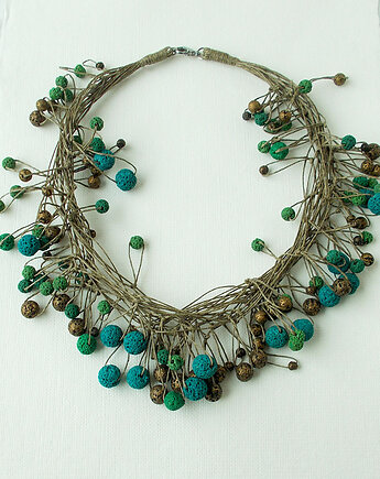 Tajemniczy ogród Naszyjnik lniany, galeria nuit