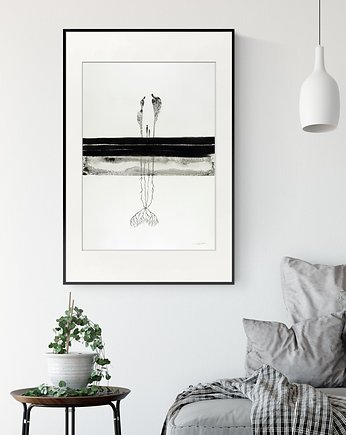 Obraz 50X70 cm wykonany ręcznie, MiniMalArt