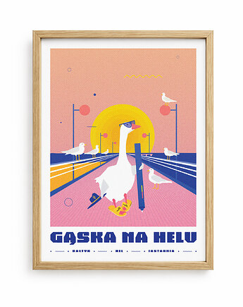 Plakat Gąska na Helu, Ewelina Gąska