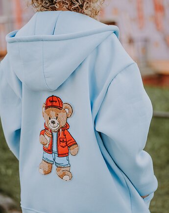 Bluza oversize rozpinana Rodney Teddy dla mamy i taty, BejbiStory