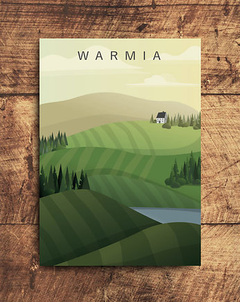 Kartka pocztowa - Warmia, Karka