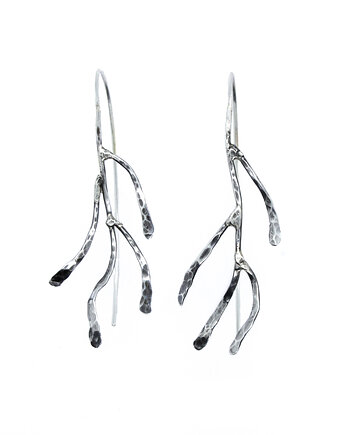 Kolczyki srebrne SZADŹ No. 1, Kamaryd