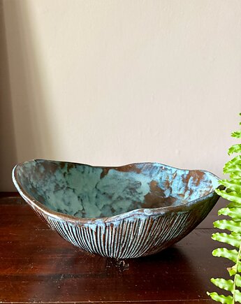 Misa ceramiczna z kolekcji Deep Line, poLEPIONE