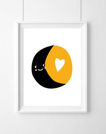 PLAKAT| MOON | A3, wejustlikeprints