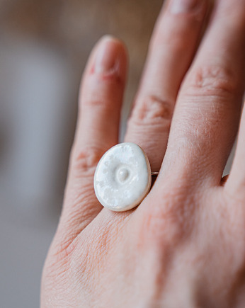 Pierścionek regulowany EYE, rękoczyny