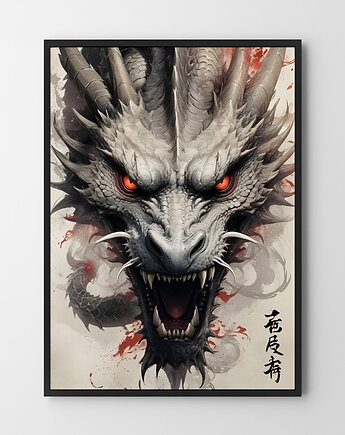 Plakat Smok v2 Azja, HOG STUDIO