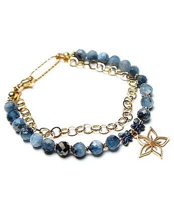 Kyanit  bransoletka - Szlachetna kolekcja