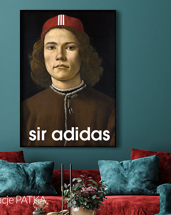 Sir Adidas - dekoracja ścienna, Dekoracje PATKA Patrycja Kita