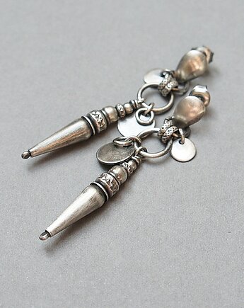 Kolczyki srebrne Wrzeciona vol. 3 , Katia i krokodyl