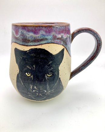 Kubek ręcznie malowany "Maine coon, NG Autorska bizuteria ceramiczna