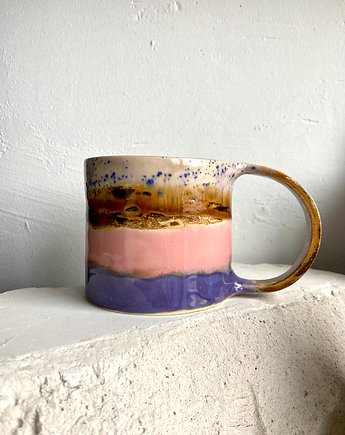 Kubek do kawy z uchem COLORS, Projekt Ładniej