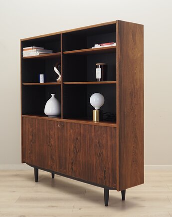 Biblioteczka palisandrowa, duński design, lata 70, produkcja: Hundevad, Przetwory design