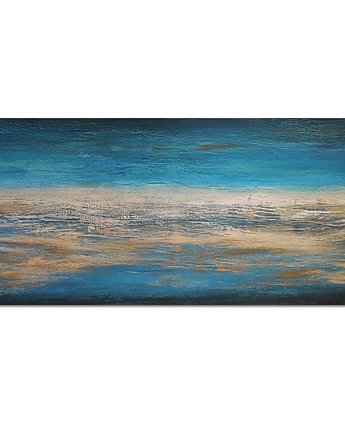 Horizon, abstrakcja, nowoczesny obraz ręcznie malowany, Galeriai