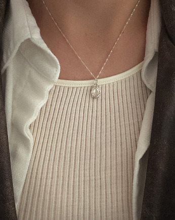 Naszyjnik 2 perły, Vander jewelry