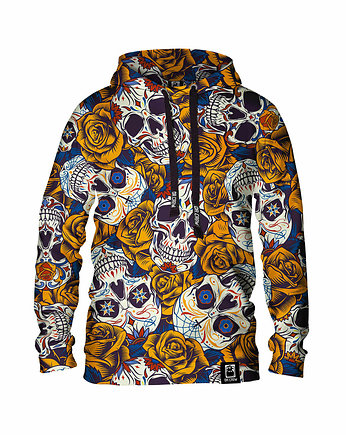 Damska Bluza z kapturem DR.CROW Skull Tatoo Honey, DrCrow