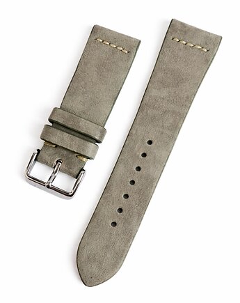 Pasek do zegarka  rozm: 20mm zamszowy popielaty, Lamato