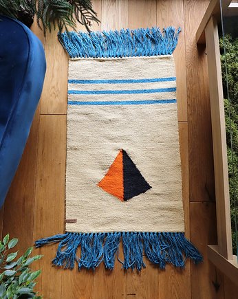 Ręcznie tkany kilim  - Piramida w Rapie, Topole 