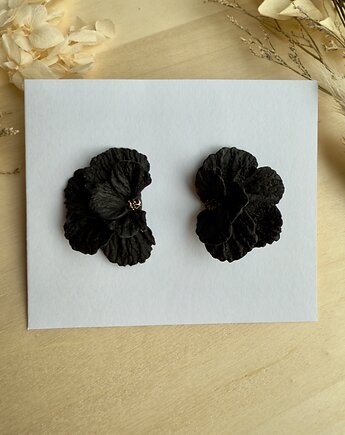 Kolczyki Black Petals, freska