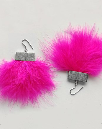 PIÓRKO kolczyki, Katarzyna Kaminska ART