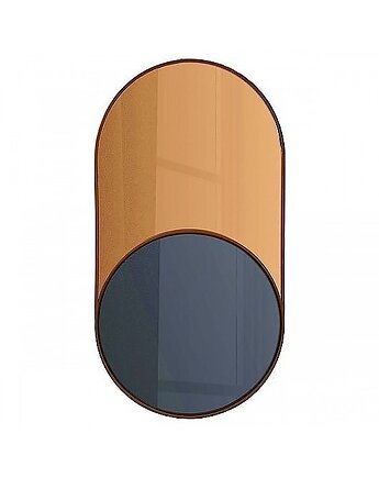 Lustro Dekoracyjne Lustro w Metalowej Ramie Due Colore, MIA home