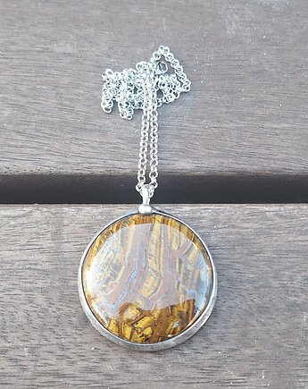 Brązy - wisiorek, po drugiej stronie lustra