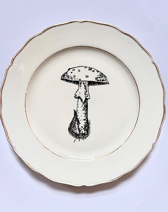 Muchomor sromotnikowy, arent plates