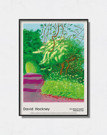 David Hockney - Exhibition Poster, Pas De LArt