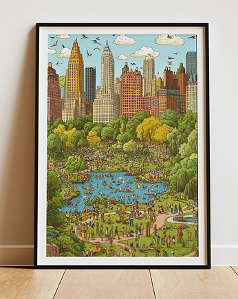 Plakat - Central Park, Harry Monkey