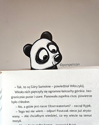 Zakładka do ksiązki Panda, Pan Pelican