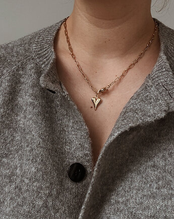 Naszyjnik łańcuszek Serduszko, Chmolowska Jewellery