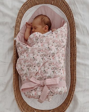 Rożek niemowlęcy Dusty Rose,  brudny róż PZ, Bajkowe Wnetrza