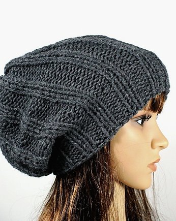 czapka ciemnoszara - unisex, RękaProduction