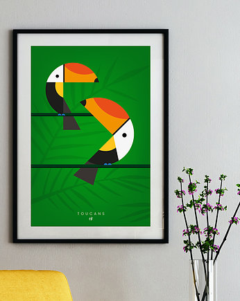 Plakat Toucans, Marmolada Studio