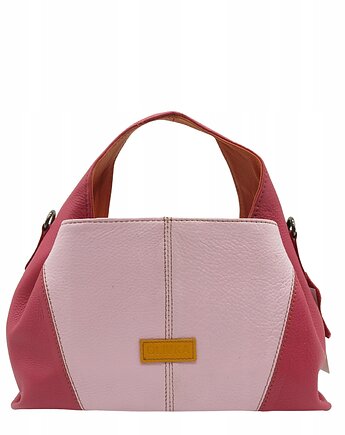 Torebka damska skórzana do ręki ze skrawków skór elegancka kolorowa OLIVKA, Olivka Warsaw