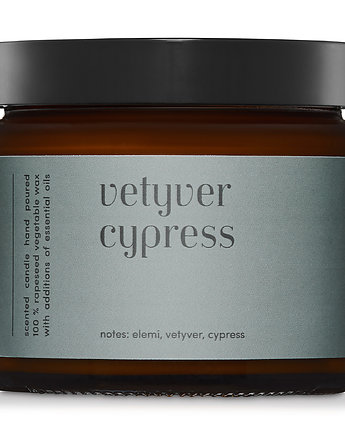 Świeca zapachowa vetiver & cypress 250g, Mia Colonia