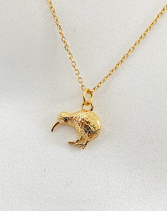 Naszyjnik kiwi necklace, ptak kiwi, Anemon Atelier